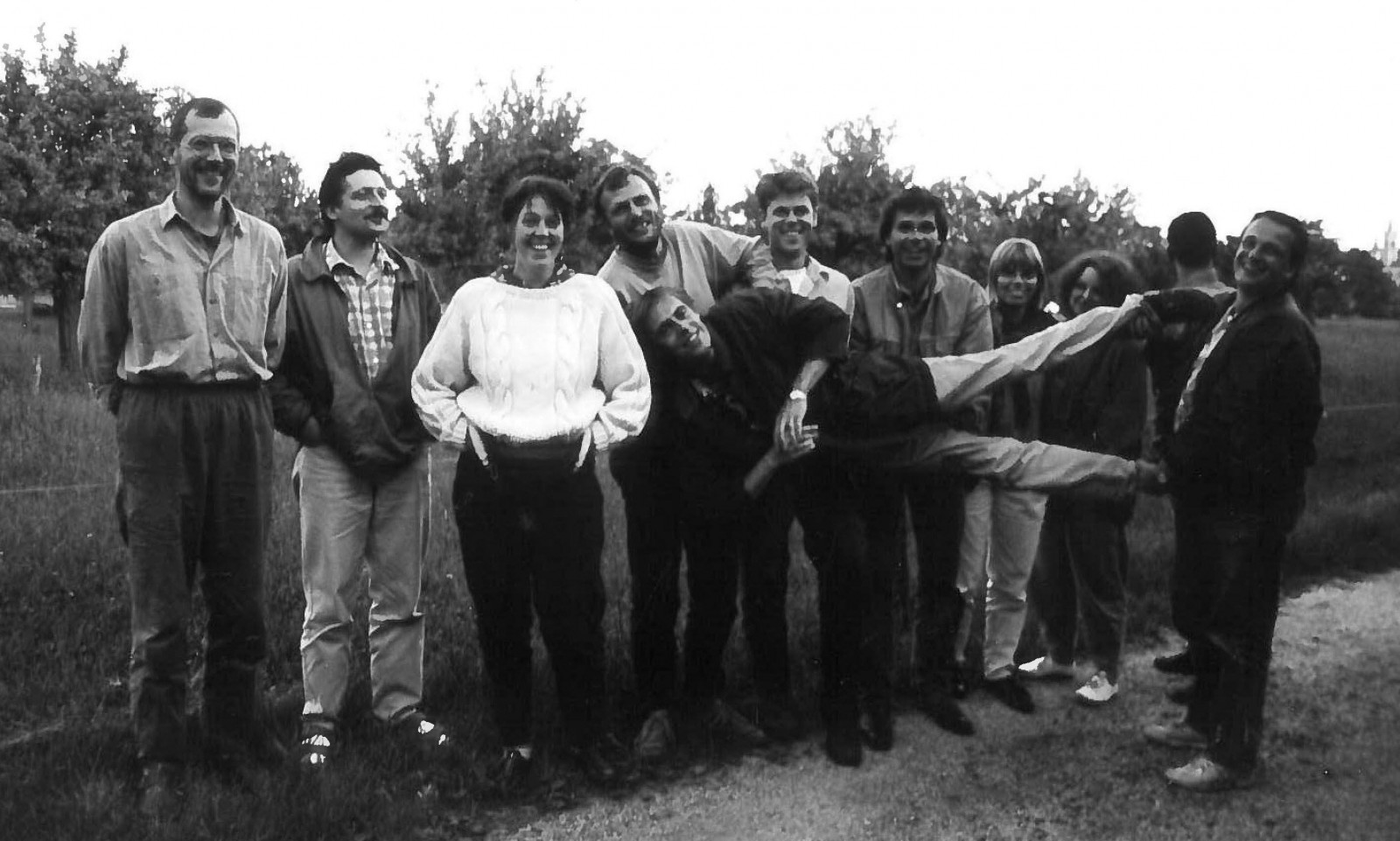 2 Team Foto retro
